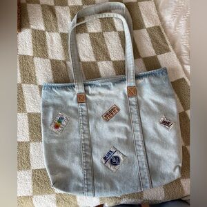 Vintage 80’s Denim Tote